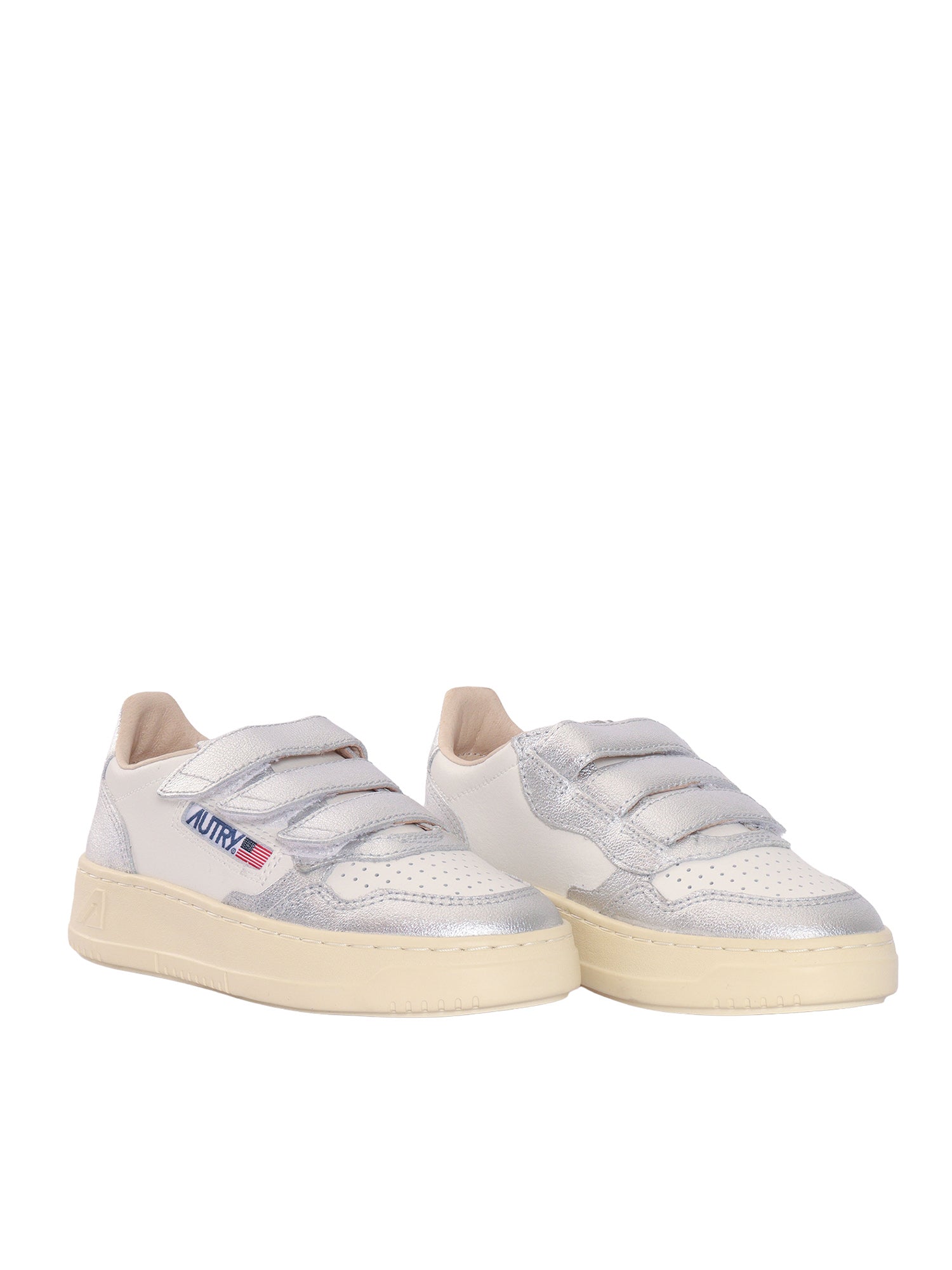 KIDSTRIPES LOW KID BIC-FOUR WHT-SILVER SNEAKERS White