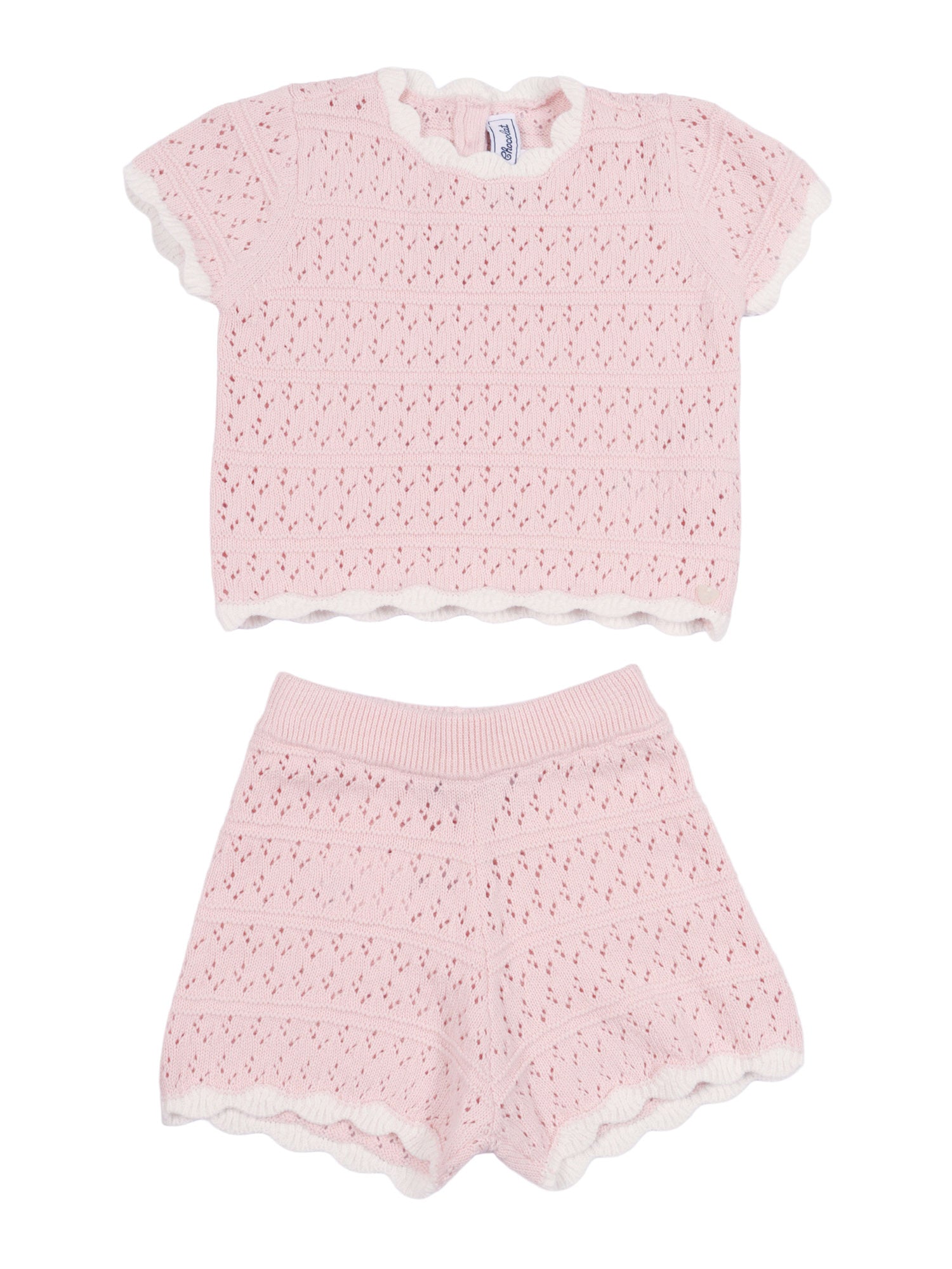 Set Pink Cotton Suits