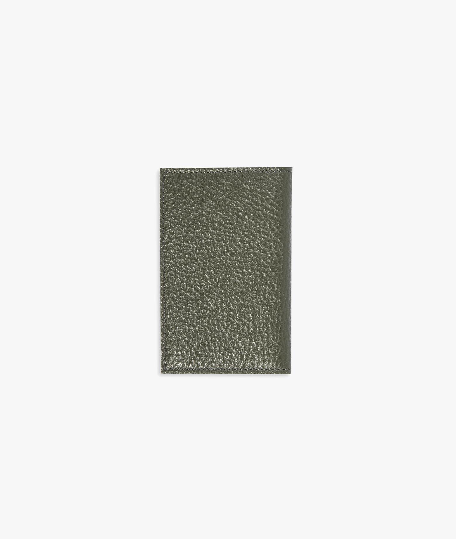 Vertical Card Holder Amedeo Darkred Credit And Business