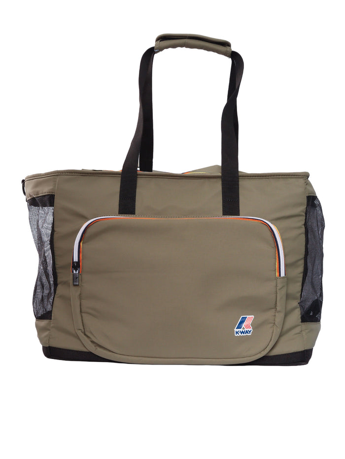 LE VRAI 4.0 MARLEY SHOULDER BAG Green Recycled Nylon Cross