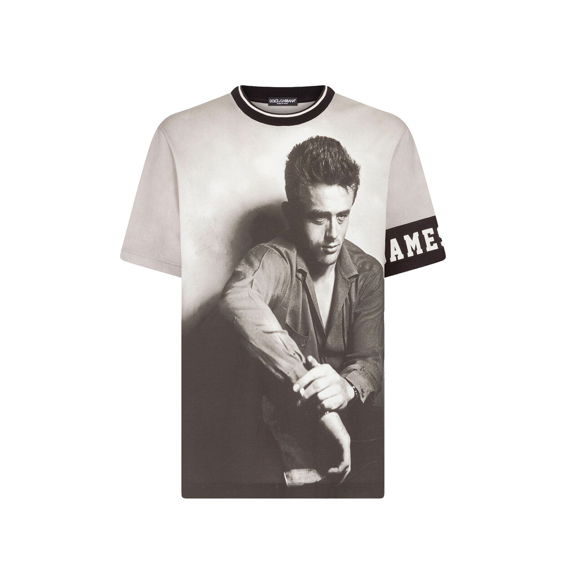 James Dean T-Shirt Black Cotton