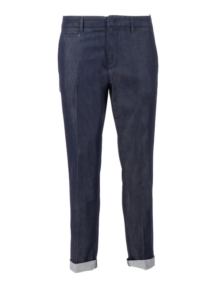 JOE PANTS Blue Cotton Jean