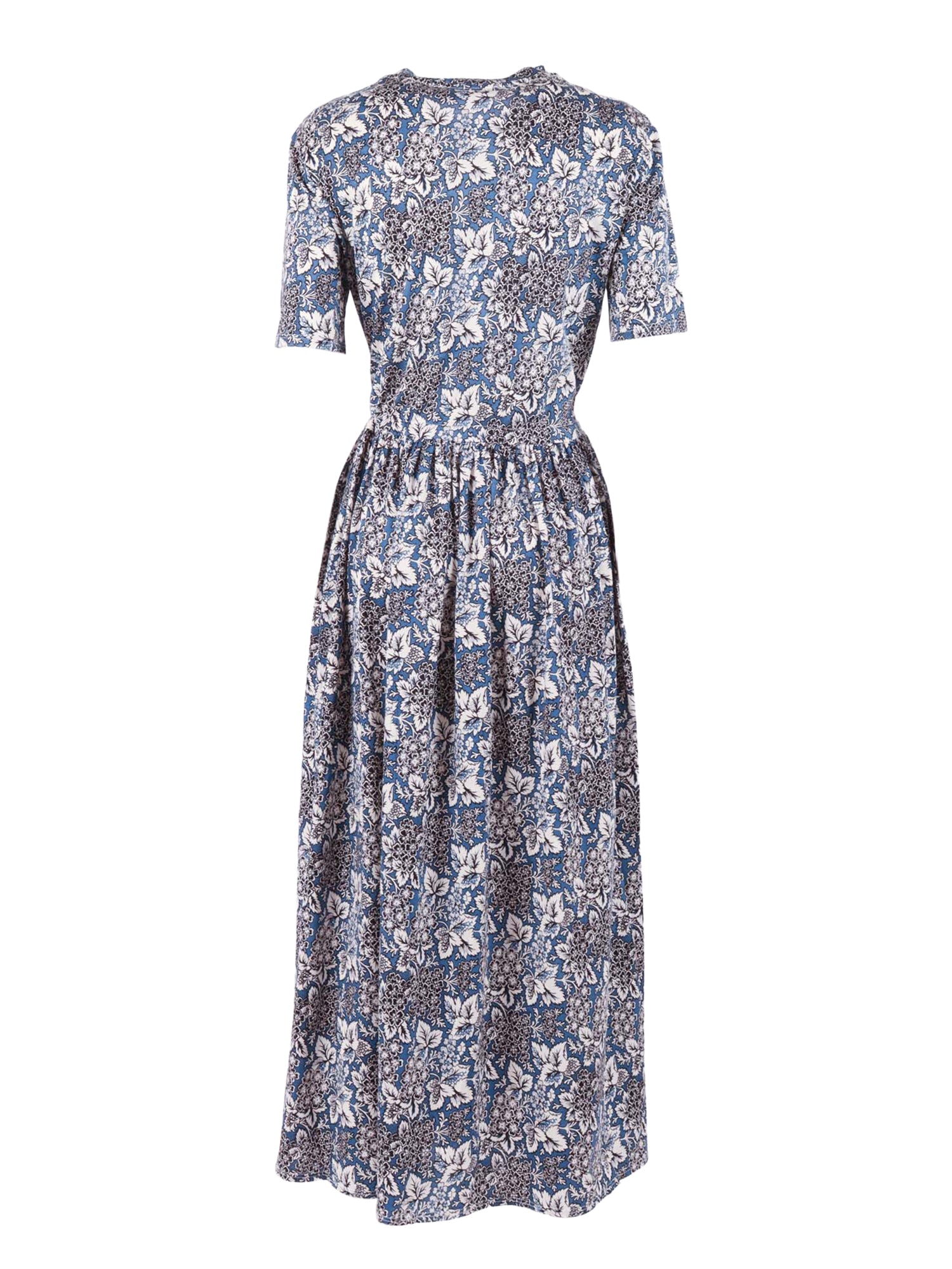 DRESS Light Blue Cotton Midi