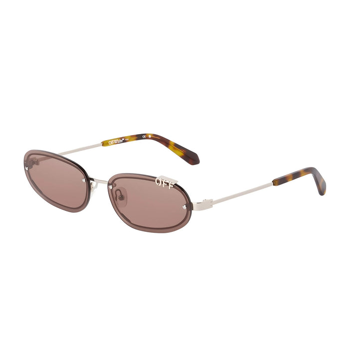 Off White OERI13M MIAMI 7664 Gold Brown Oro Metal Occhiali Da Sole