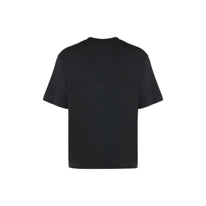Off-White Logo T-Shirt Black Cotton