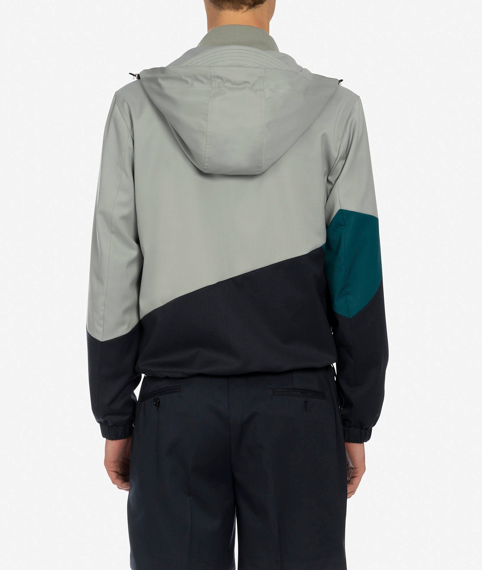 Wool Bomber Stormy Brown Sportwear Blouson