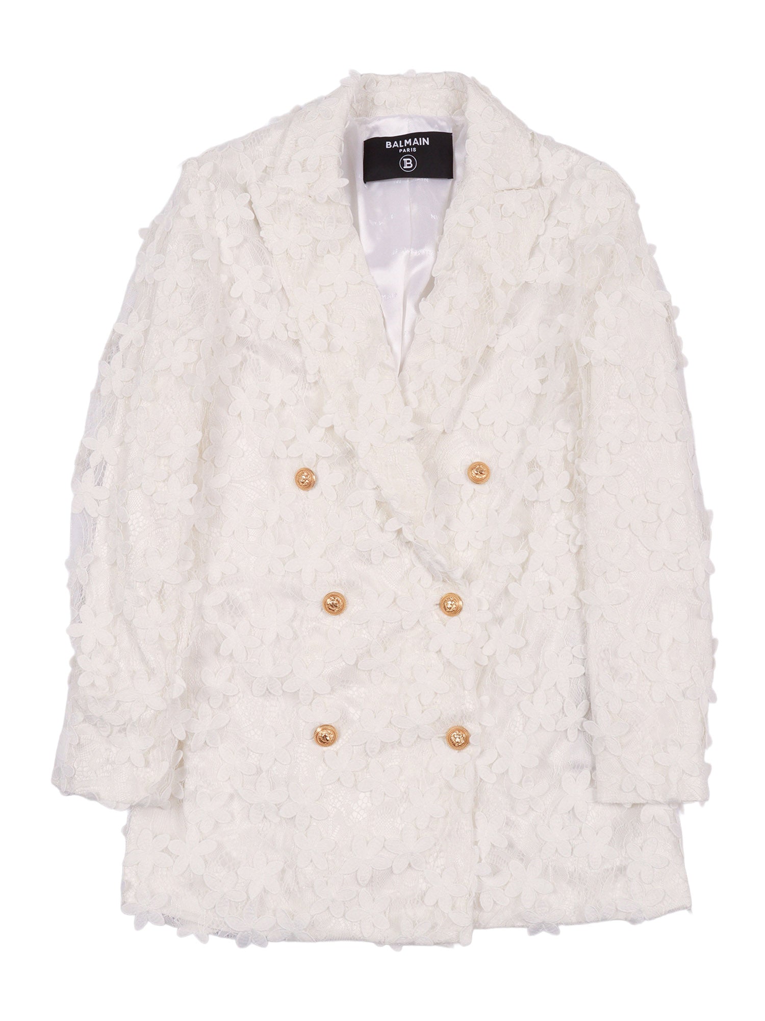 SUIT JACKET White