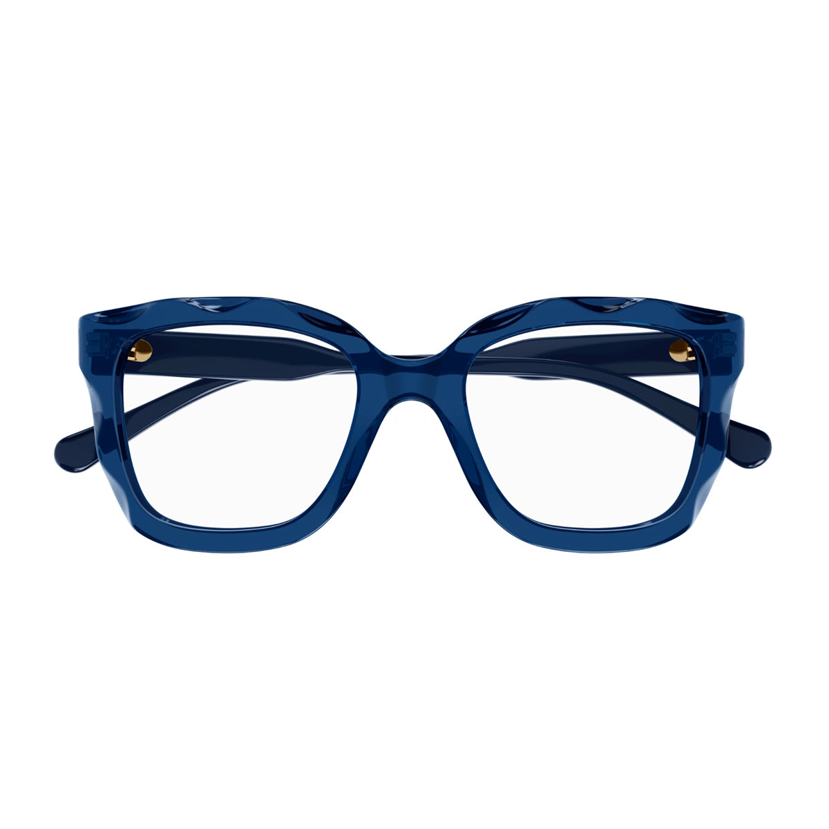 Chloé CH0229O Linea 004 Blue Transparent Blu Acetate Occhiali Da Vista
