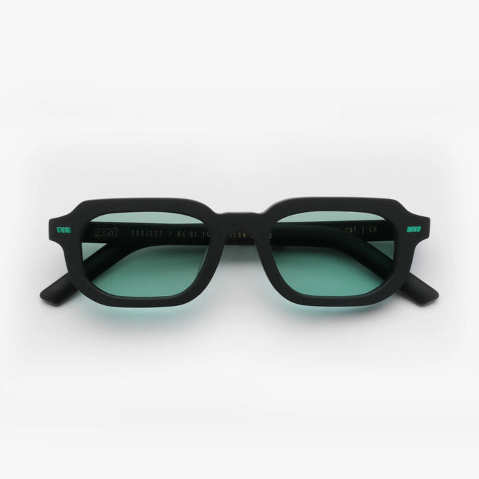 Gast Pai PA02 Nero matte Acetate Occhiali Da Sole