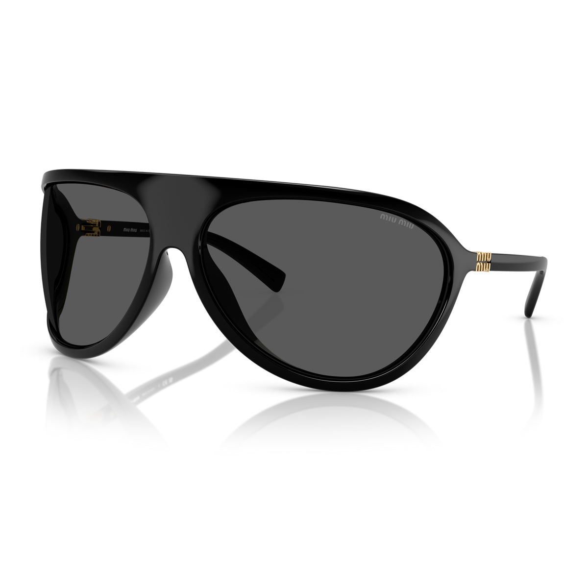 Miu 0MU A01S 1AB5S0 Nero Acetate Occhiali Da Sole
