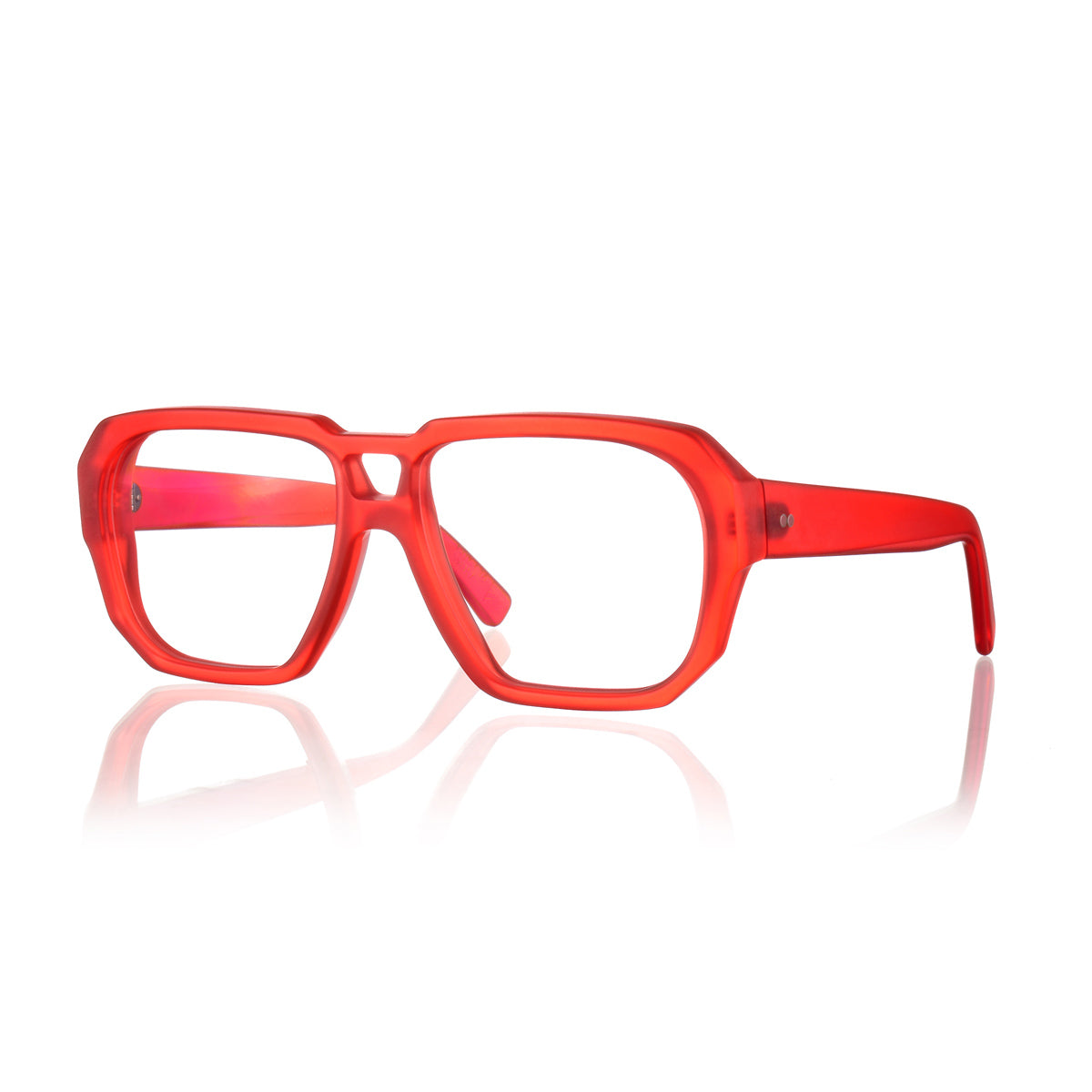 Guy C16 Matte vamp Arancione Acrylic Occhiali Vista