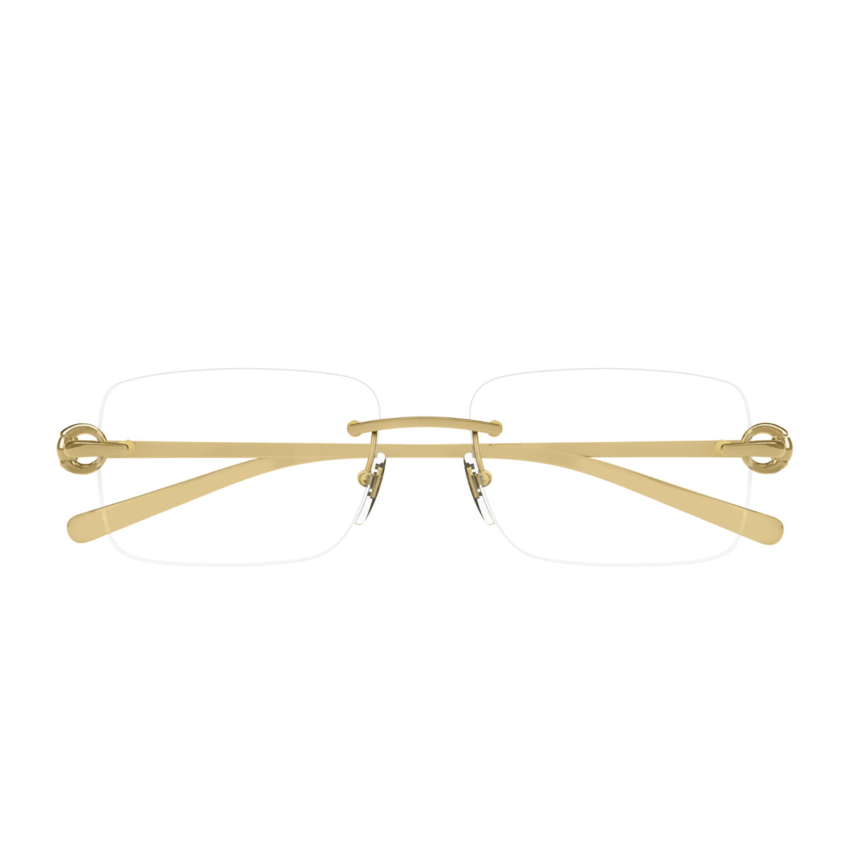 Gucci GG1703O Linea Horsebit 003 Gold Trasparent Oro Metal Occhiali Da Vista