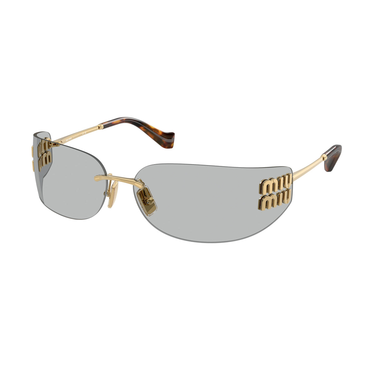 Miu 0MU A51S Runway 5AK50K Oro Metal Occhiali Da Sole