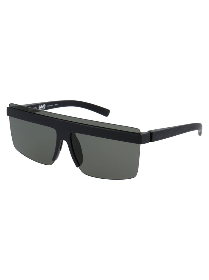 Mmcircle002 301 Md1 Pitch Black | Dyg Shield Mylon Sunglasses