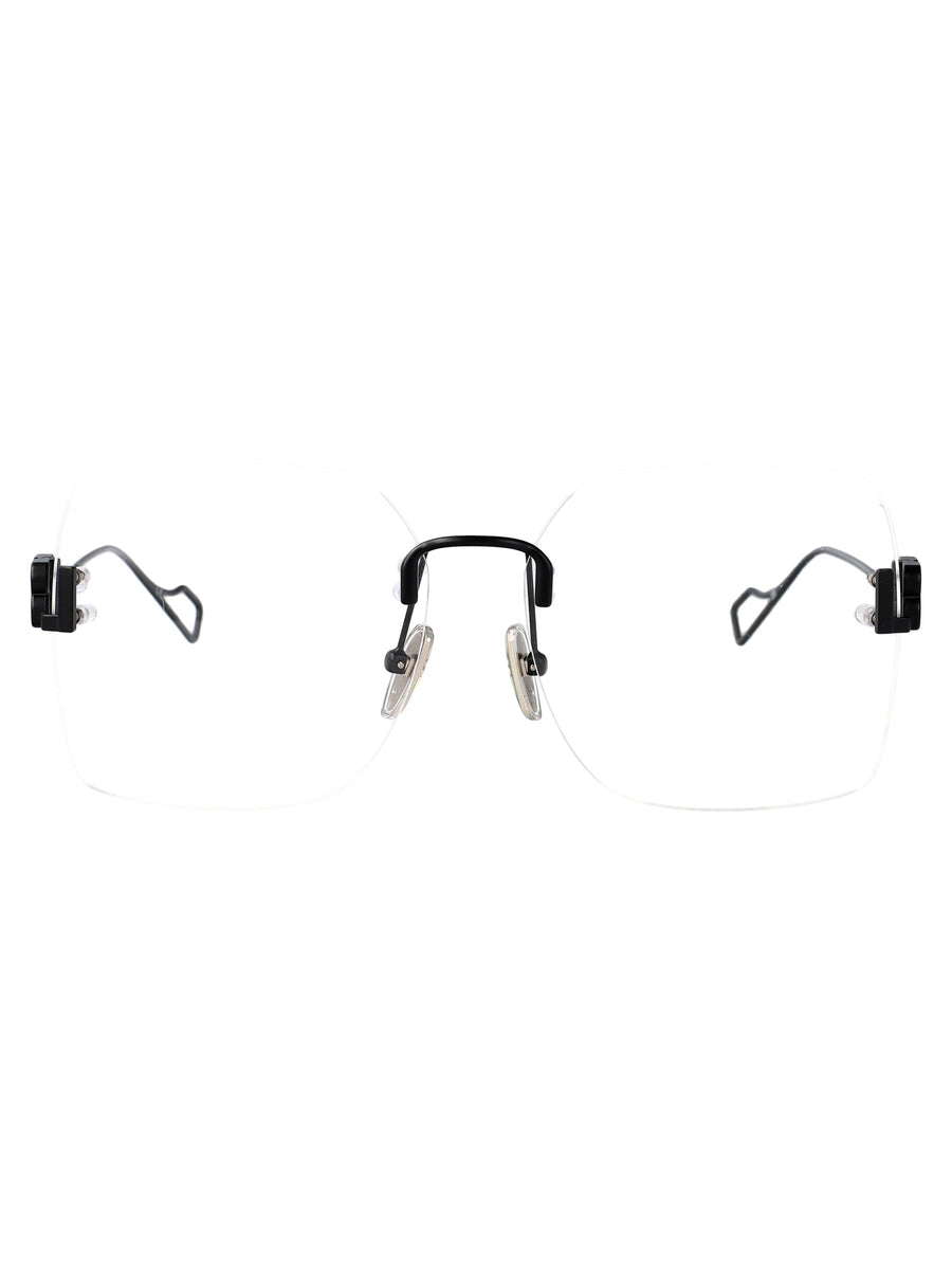 Sunglasses Bb0113o Black-Black-Transparent Black/black/transparent Metal Glasses & Frames