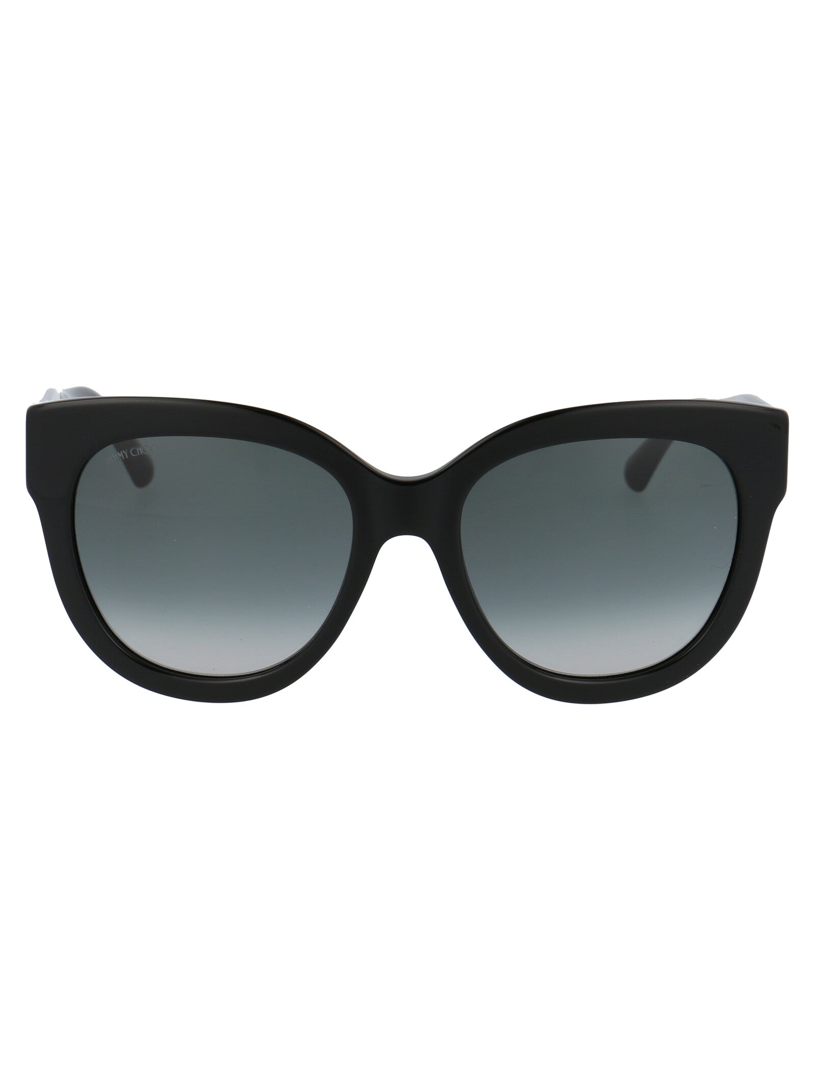 Jill-G-S Ns89o Black Glitter Acetate Sunglasses