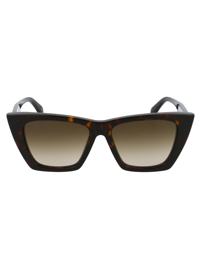 Am0299s 002 Havana Brown Acetate Sunglasses
