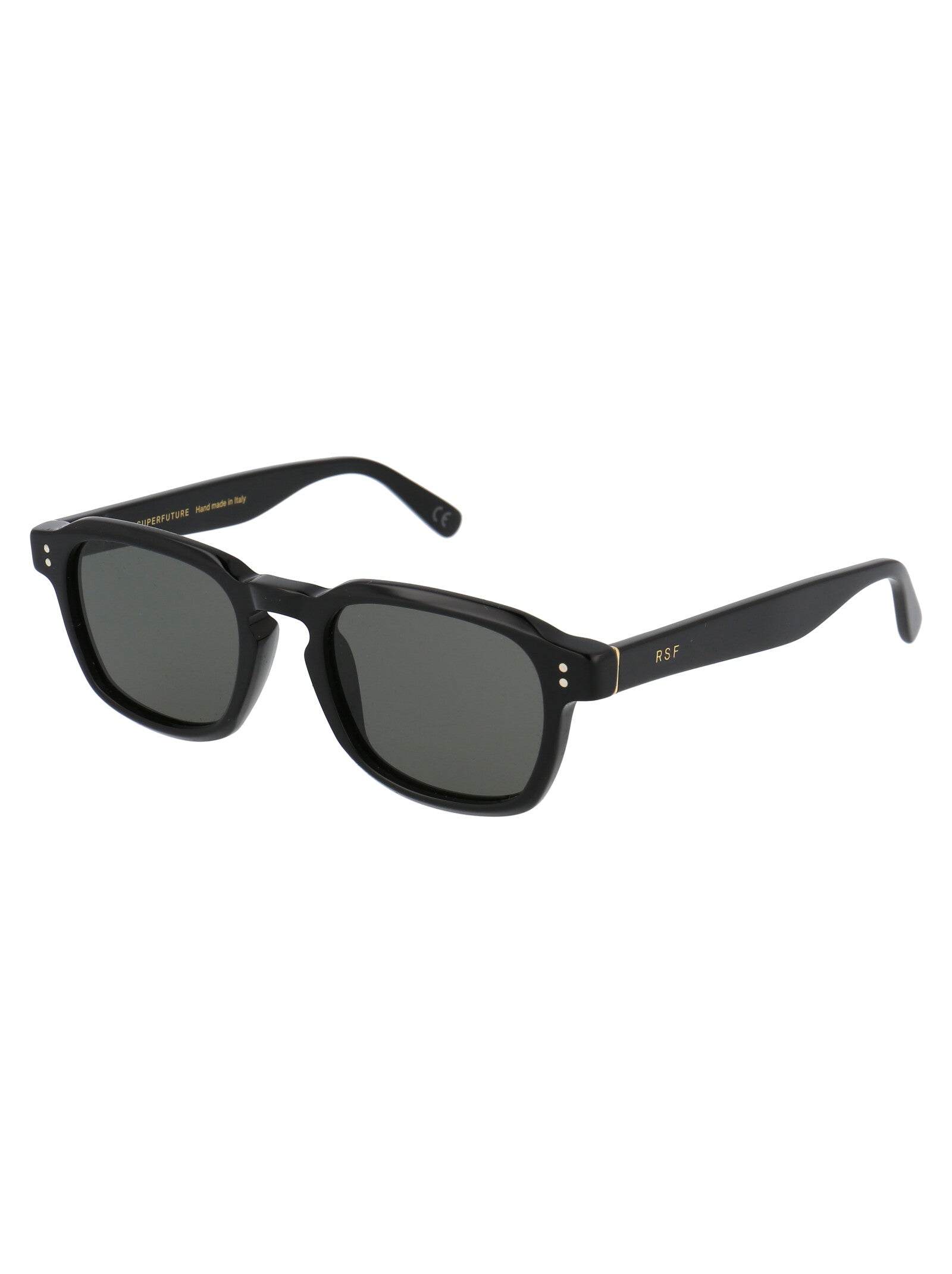 LUCE Black Acetate Sunglasses