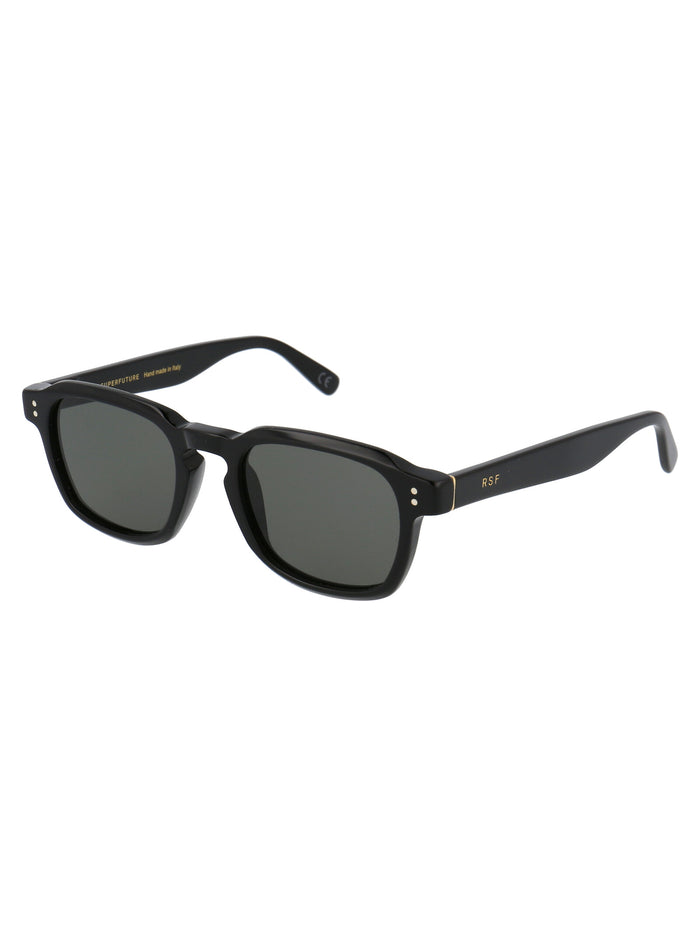 LUCE Black Acetate Sunglasses