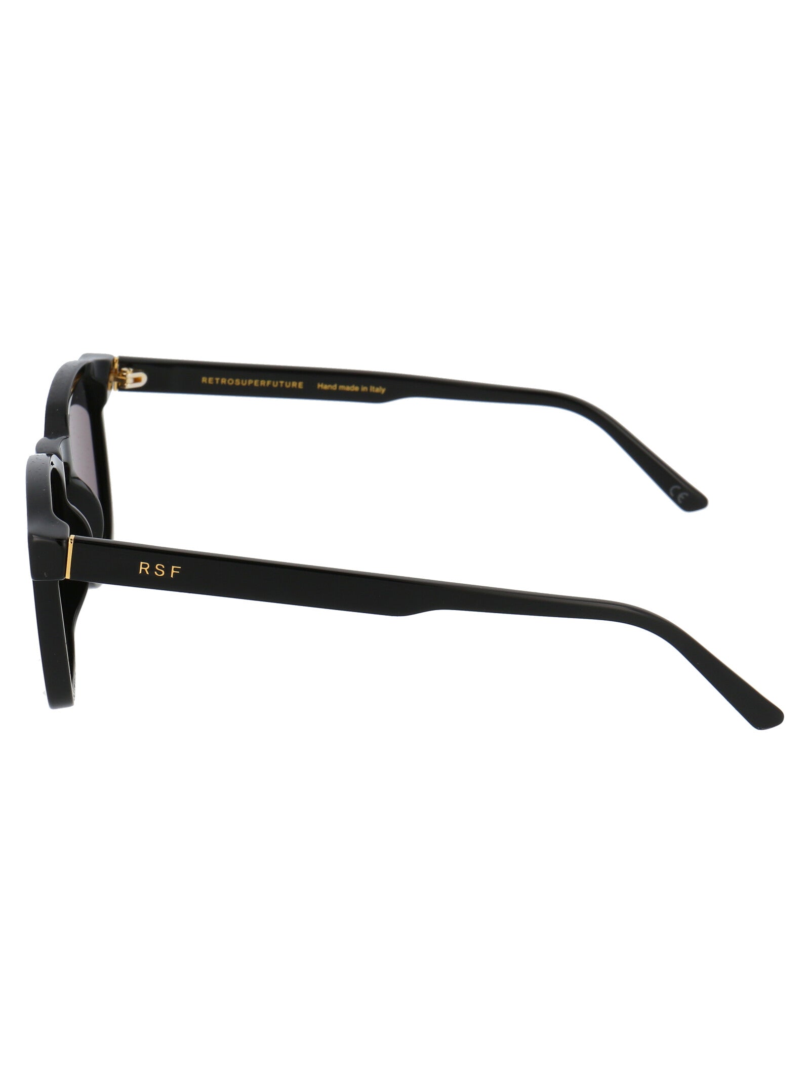 4f3 Blk Black Acetate Sunglasses
