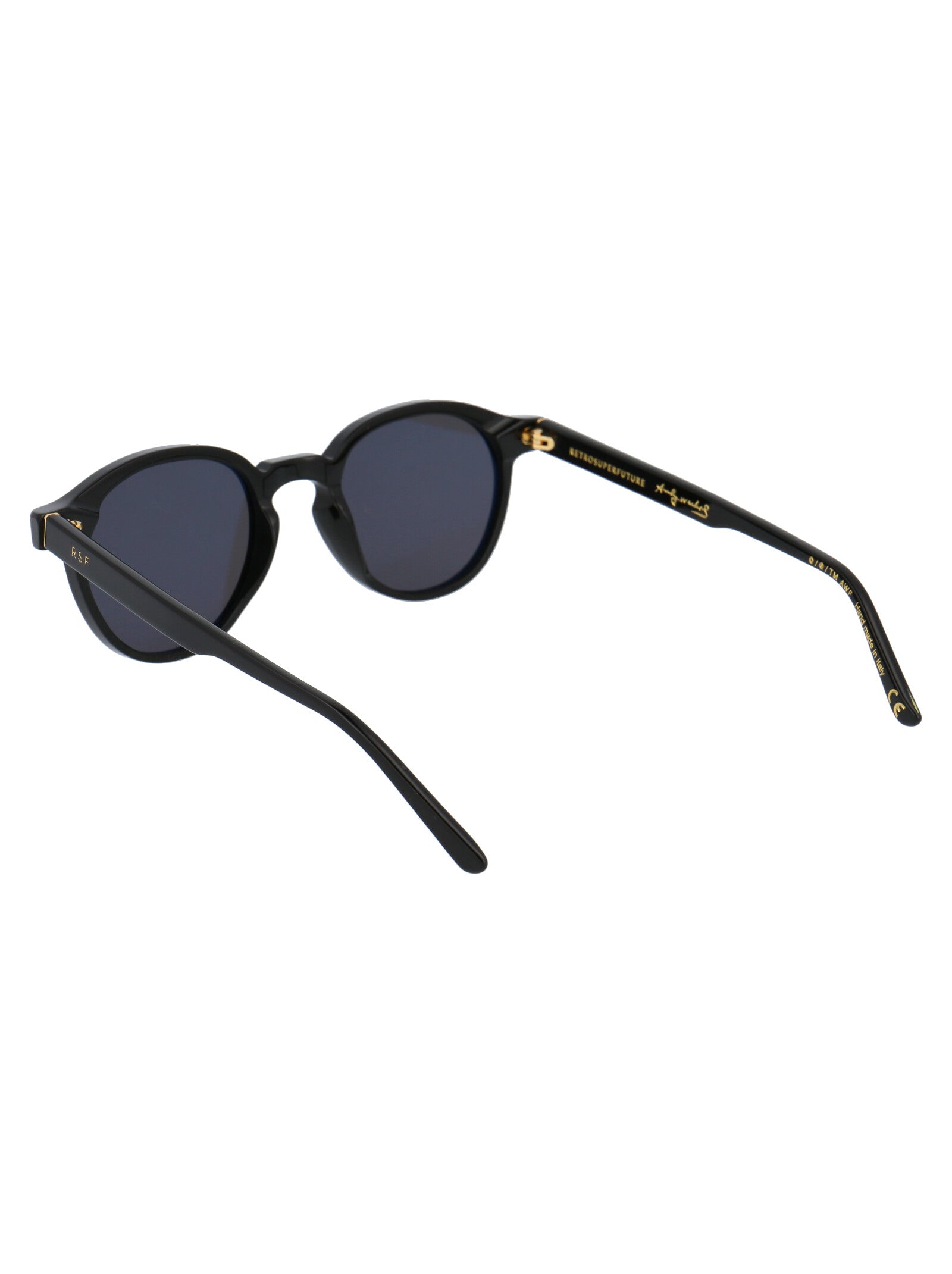 Warhol black Acetate Sunglasses