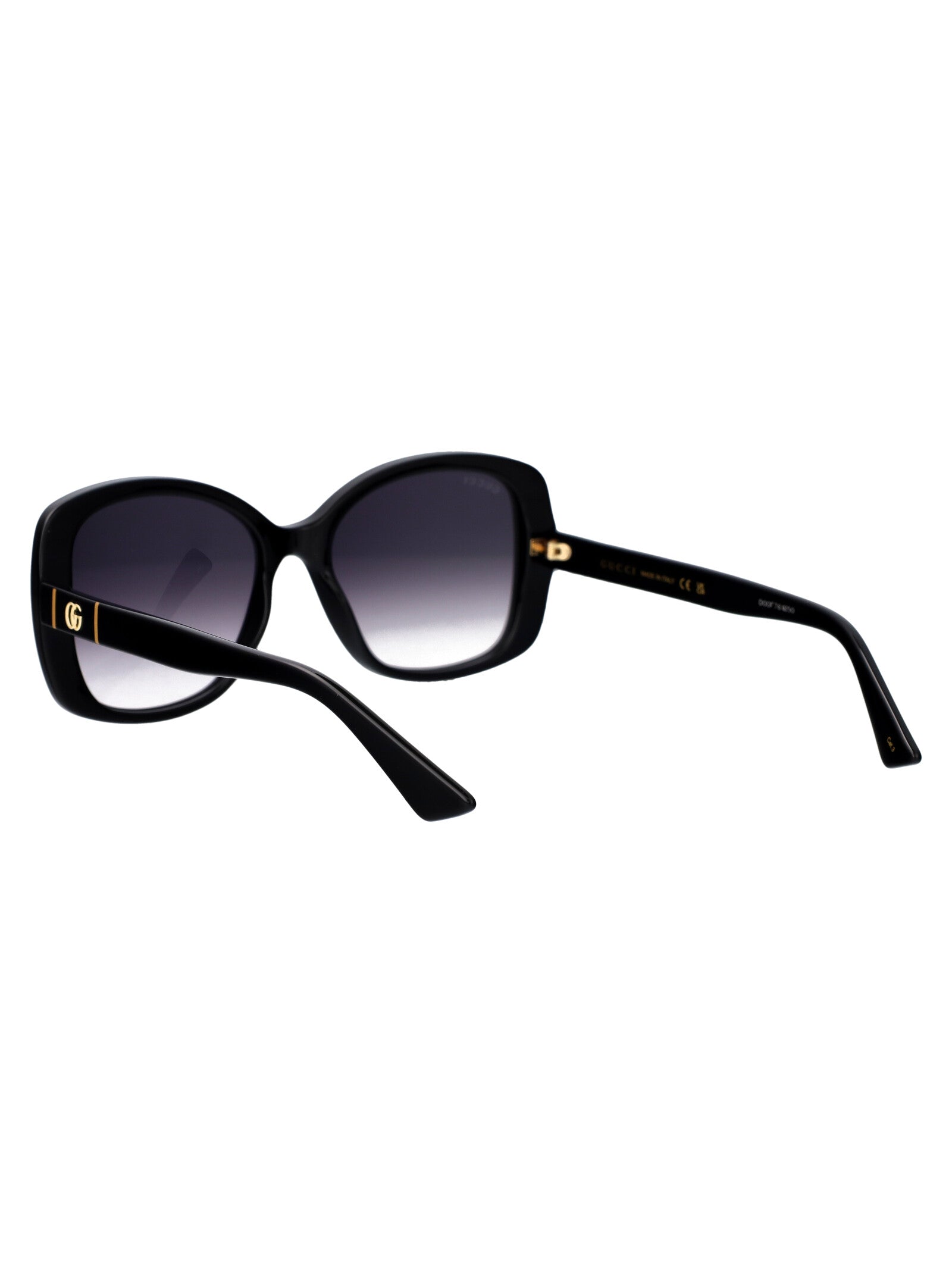 Gg0762s 001 Black Grey Acetate Sunglasses
