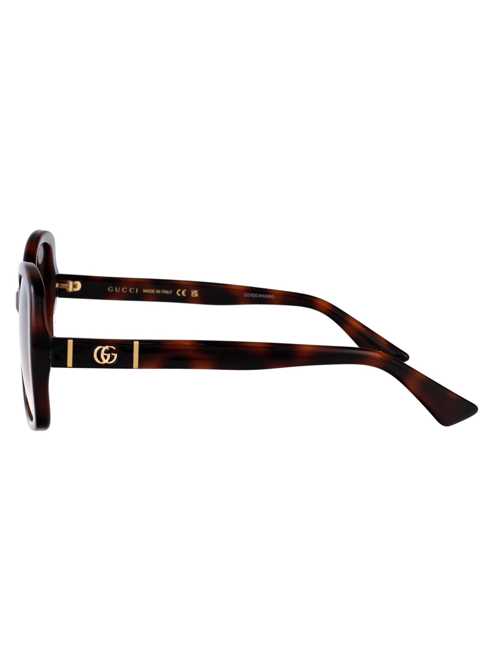 Gg0762s 002 Havana Brown Acetate Sunglasses