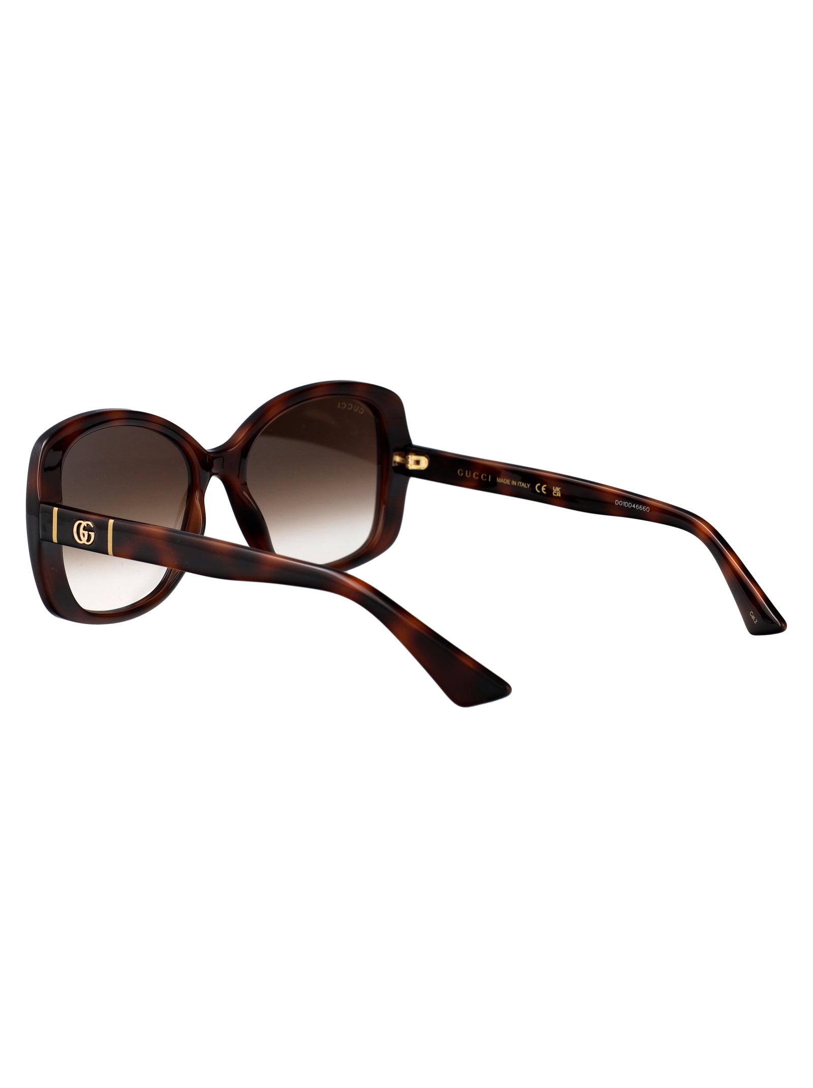 Gg0762s 002 Havana Brown Acetate Sunglasses