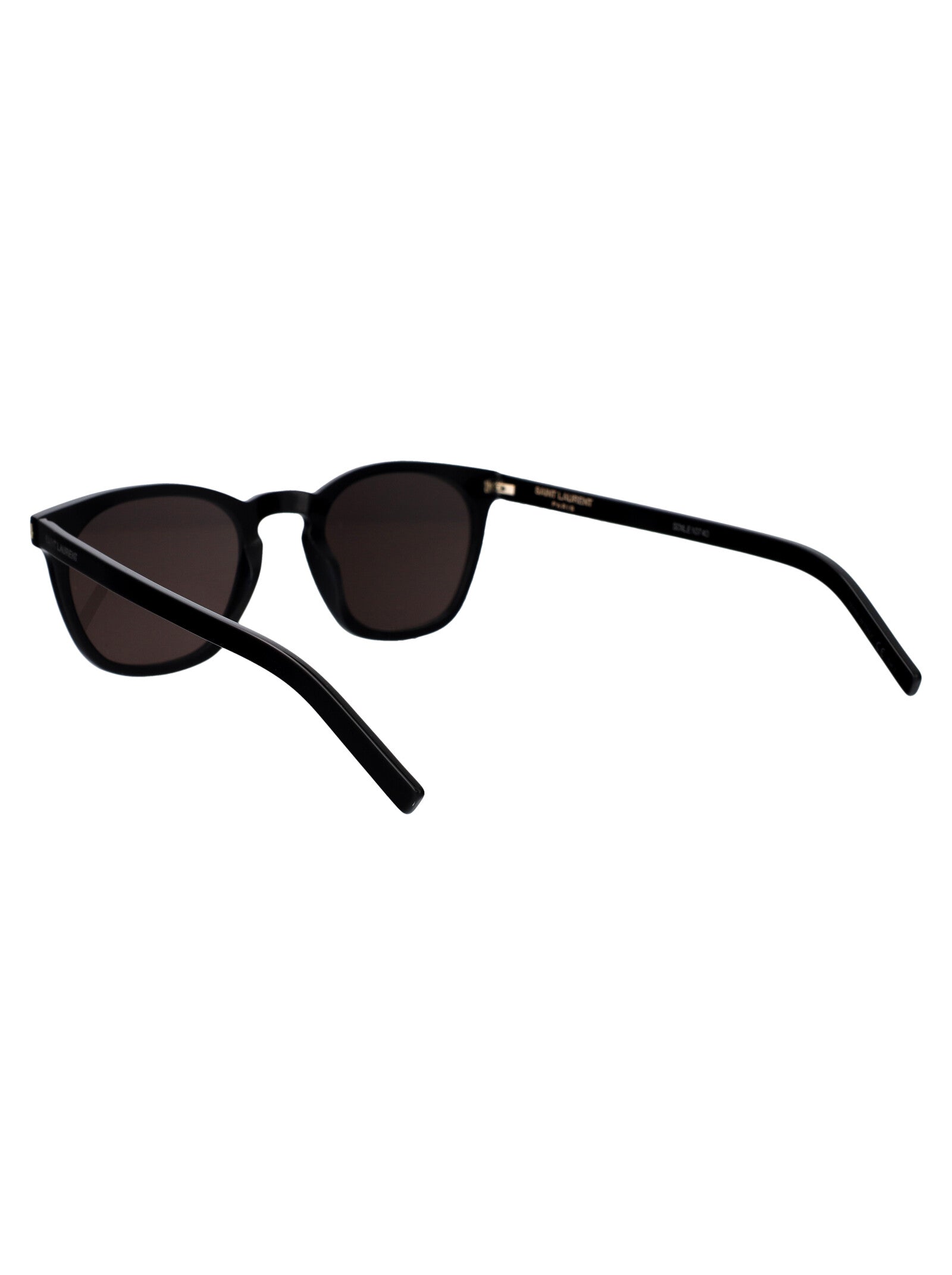 Sl 28 Slim 001 Black Acetate Sunglasses