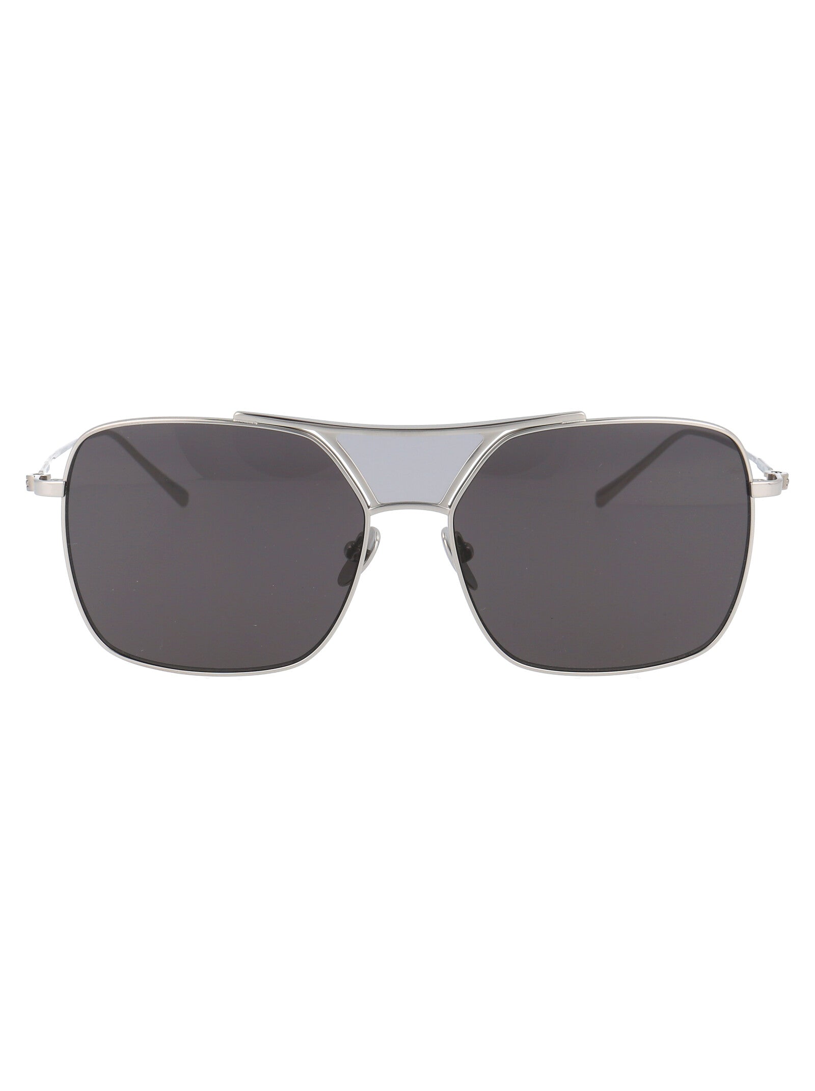 045 Grey Metal Sunglasses