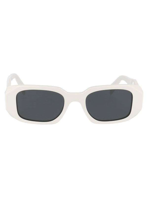 Sunglasses Talcum White Acetate