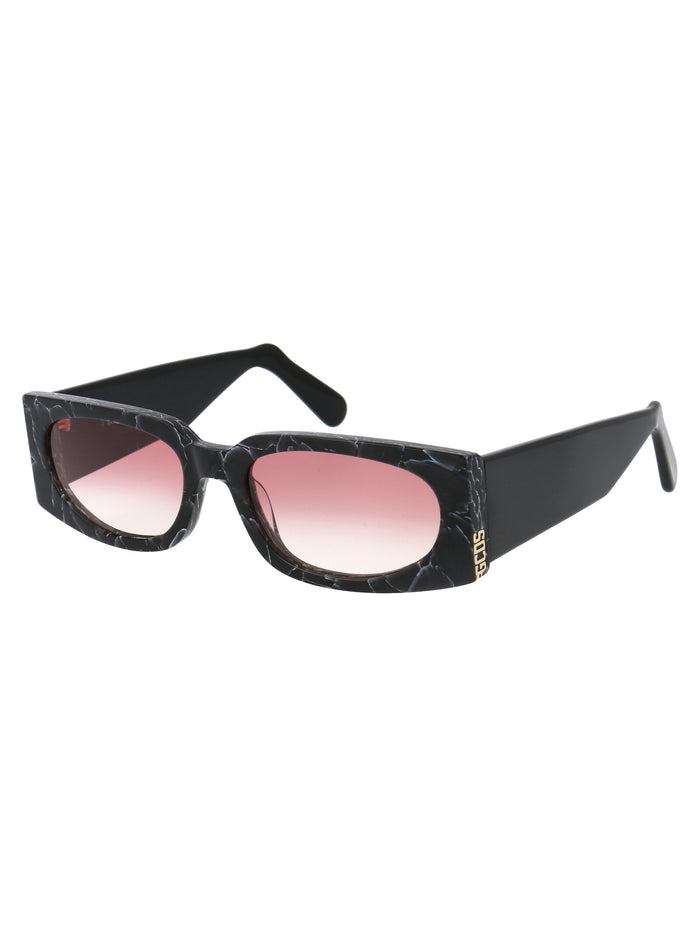 Gd00165601t 01t Black Acetate Sunglasses