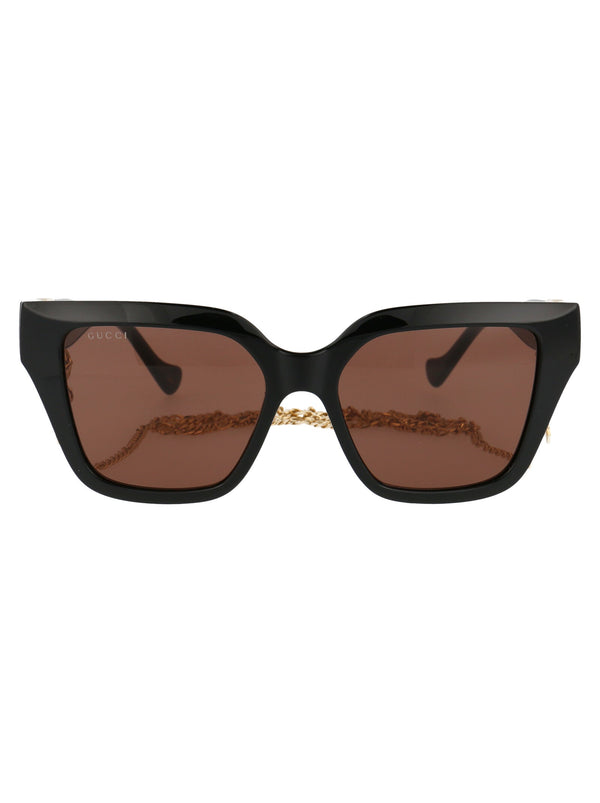 Sunglasses Gg1023s Black-Black-Brown Black/black/brown Injected