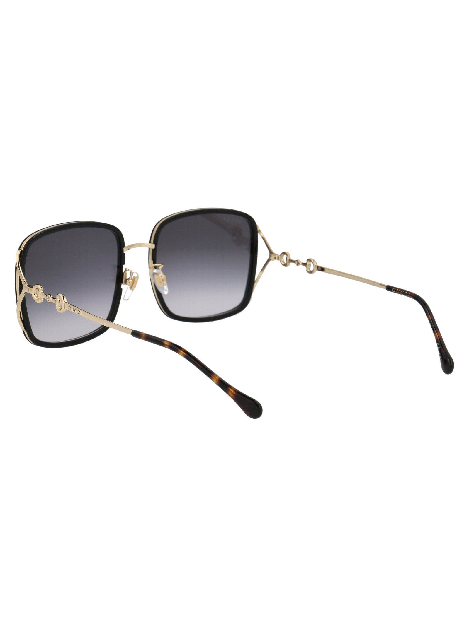 Gg1016sk 001 Black Gold Grey Acetate Sunglasses