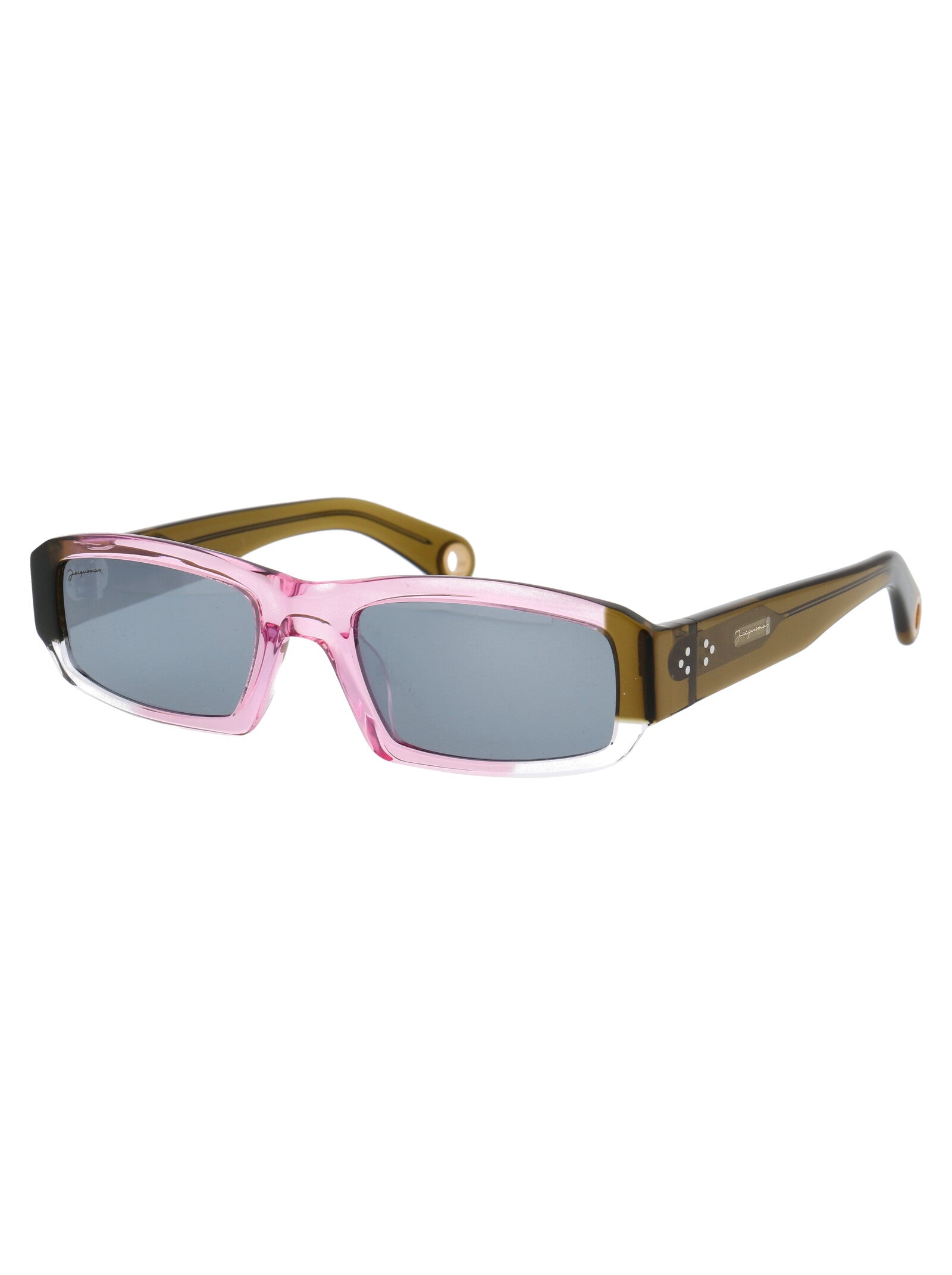 Les Lunettes Altu Mpnk Multi Pink Acetate Sunglasses
