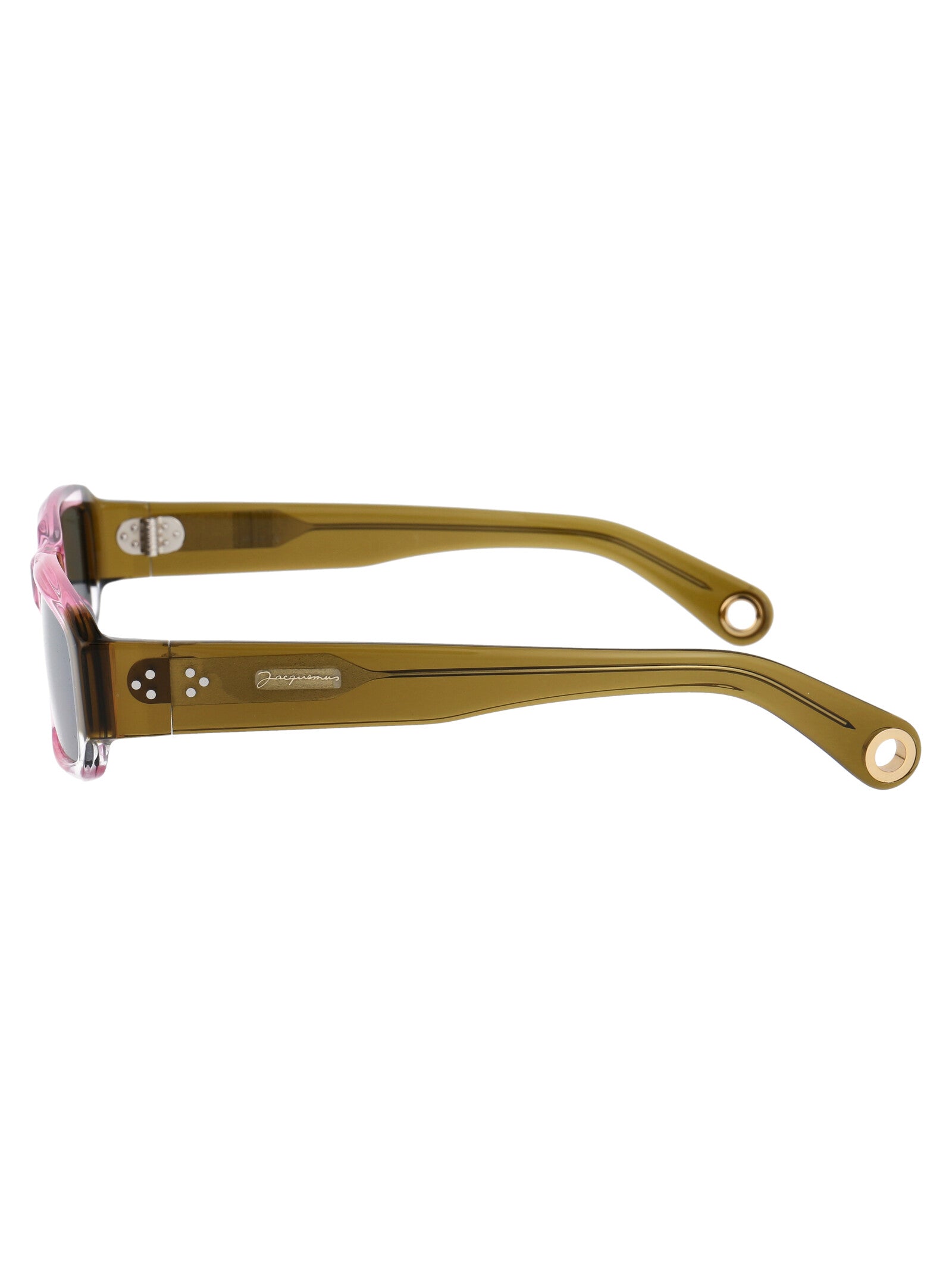 Les Lunettes Altu Mpnk Multi Pink Acetate Sunglasses