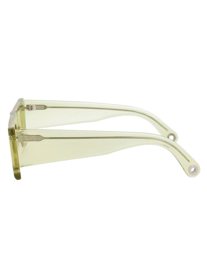 Les Lunettes Soleil Mgrn Multi Green Acetate Sunglasses