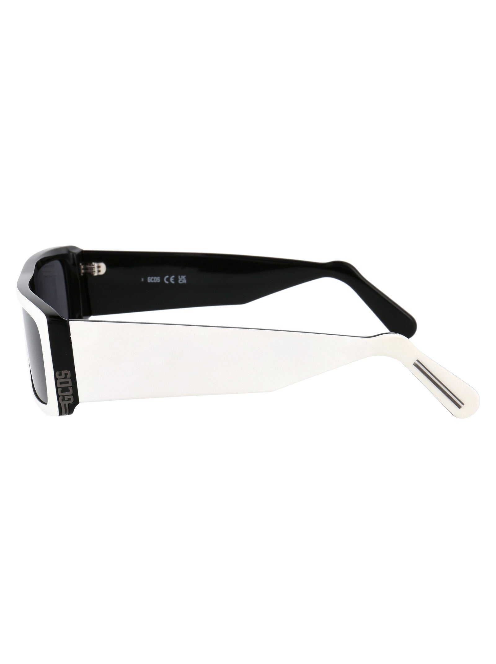 Gd0009 23a White Acetate Sunglasses
