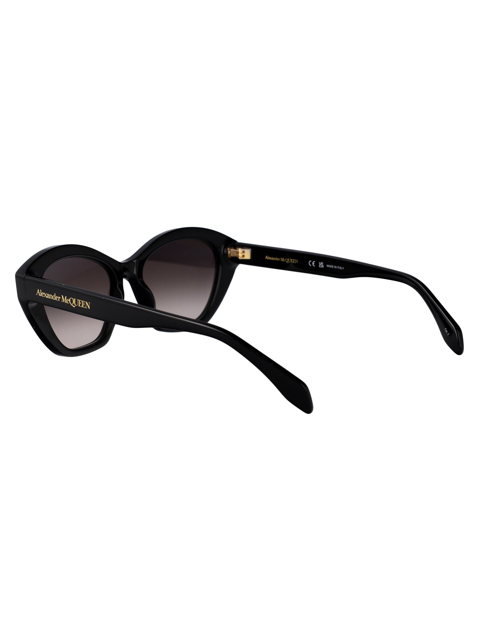 001 Black Grey Acetate Sunglasses