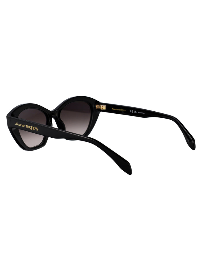 001 Black Grey Acetate Sunglasses