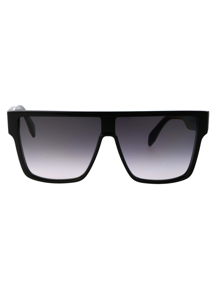 Am0354s 001 Black Grey Acetate Sunglasses