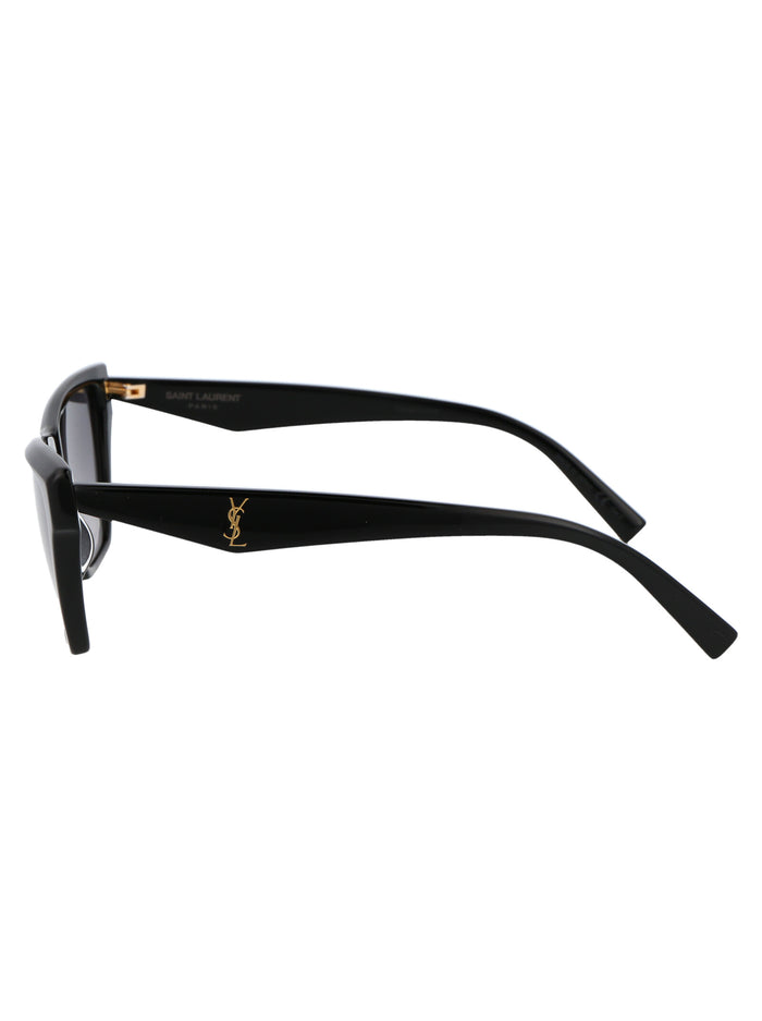 Sl M103 001 Black Grey Acetate Sunglasses