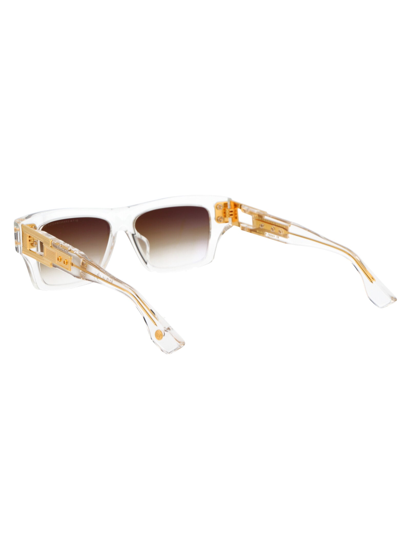 Grandmaster-Seven Black - Yellow Gold Acetate Sunglasses