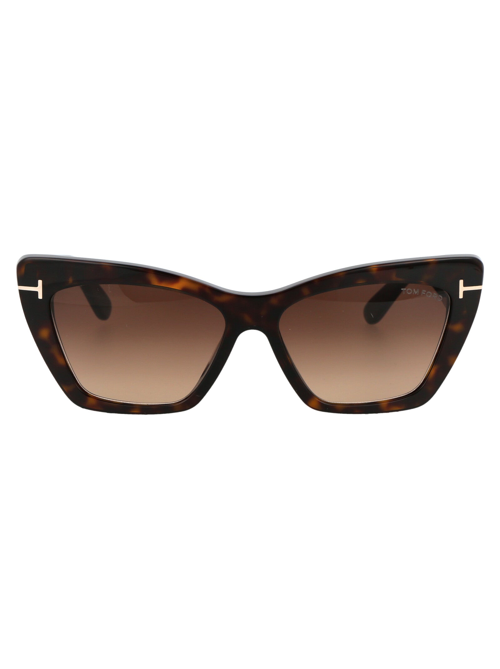 Ft0871 52f Avana Scura / Marrone Grad Acetate Sunglasses