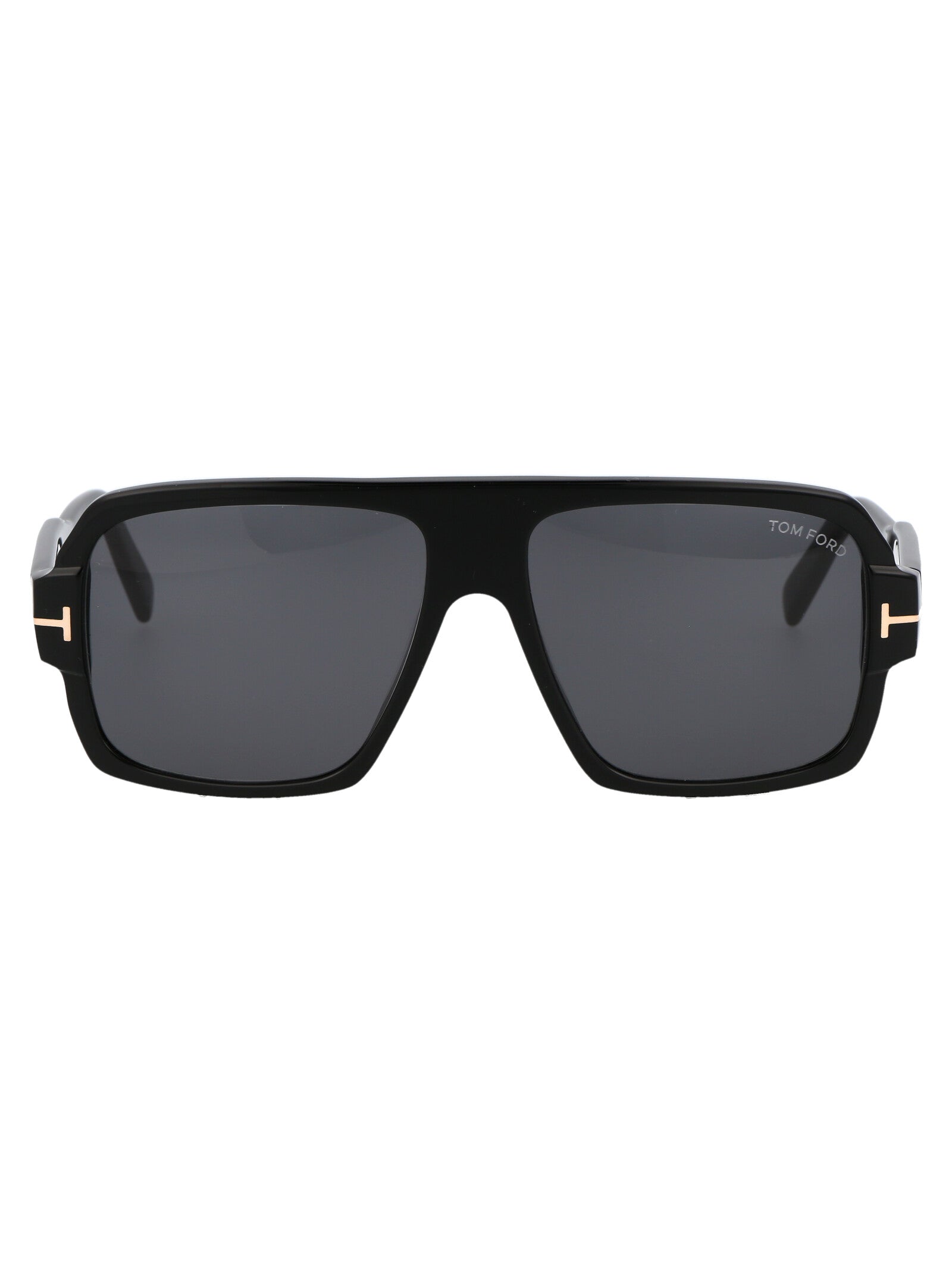 Ft0933 01a Nero Lucido / Fumo Acetate Sunglasses