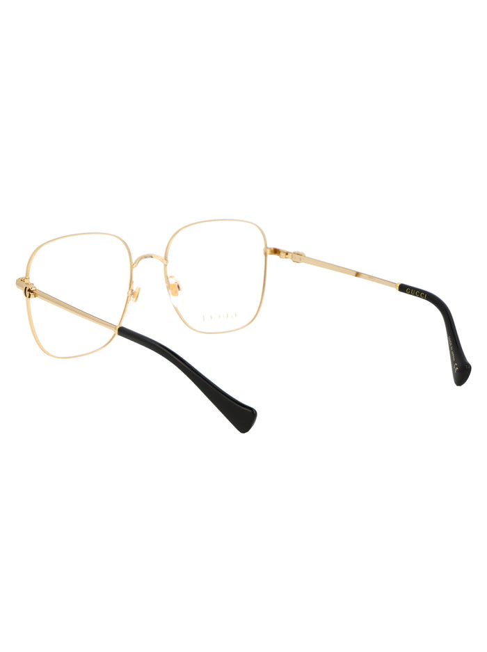 Gg1144o 001 Gold Transparent Metal Optical