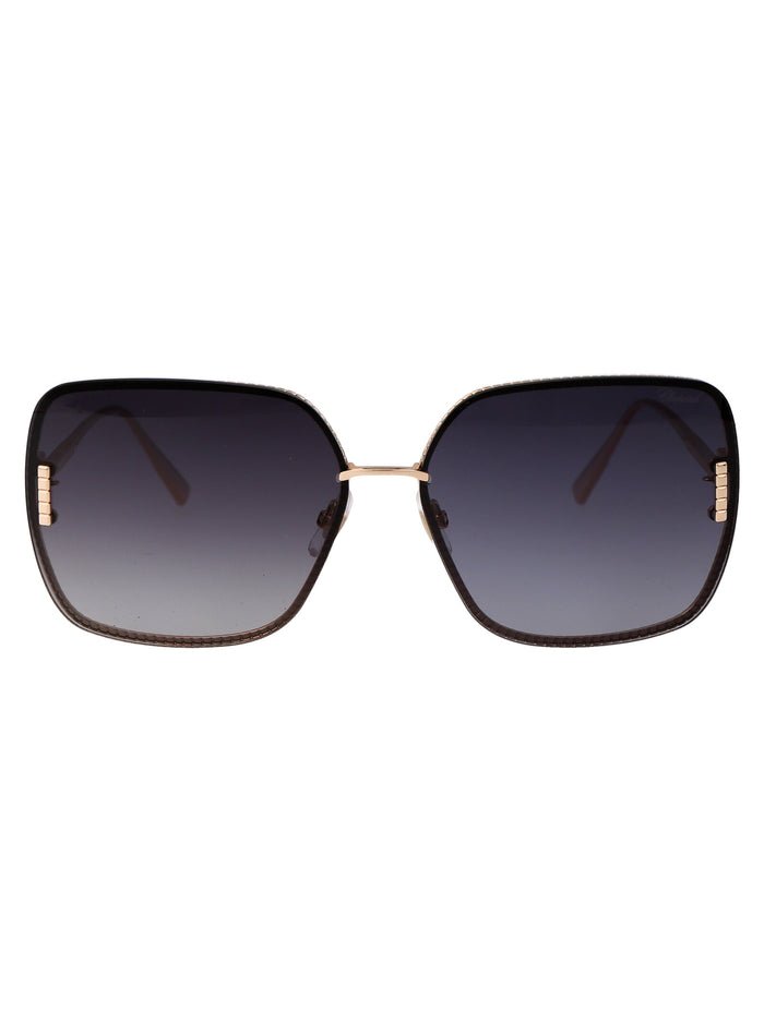 Schf72m 0300 Gold Titanium Sunglasses