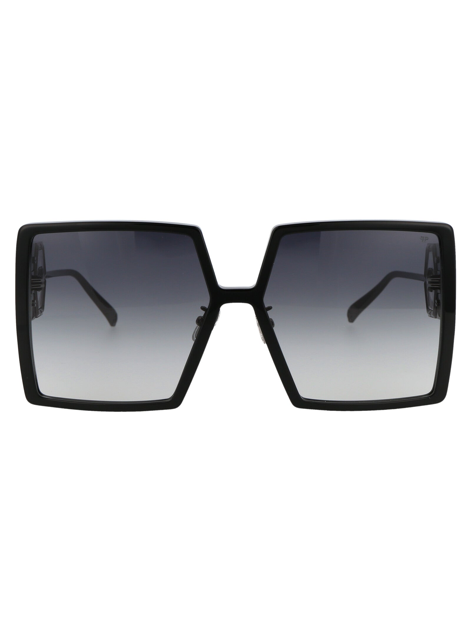 Spp028m 0700 Black Titanium Sunglasses