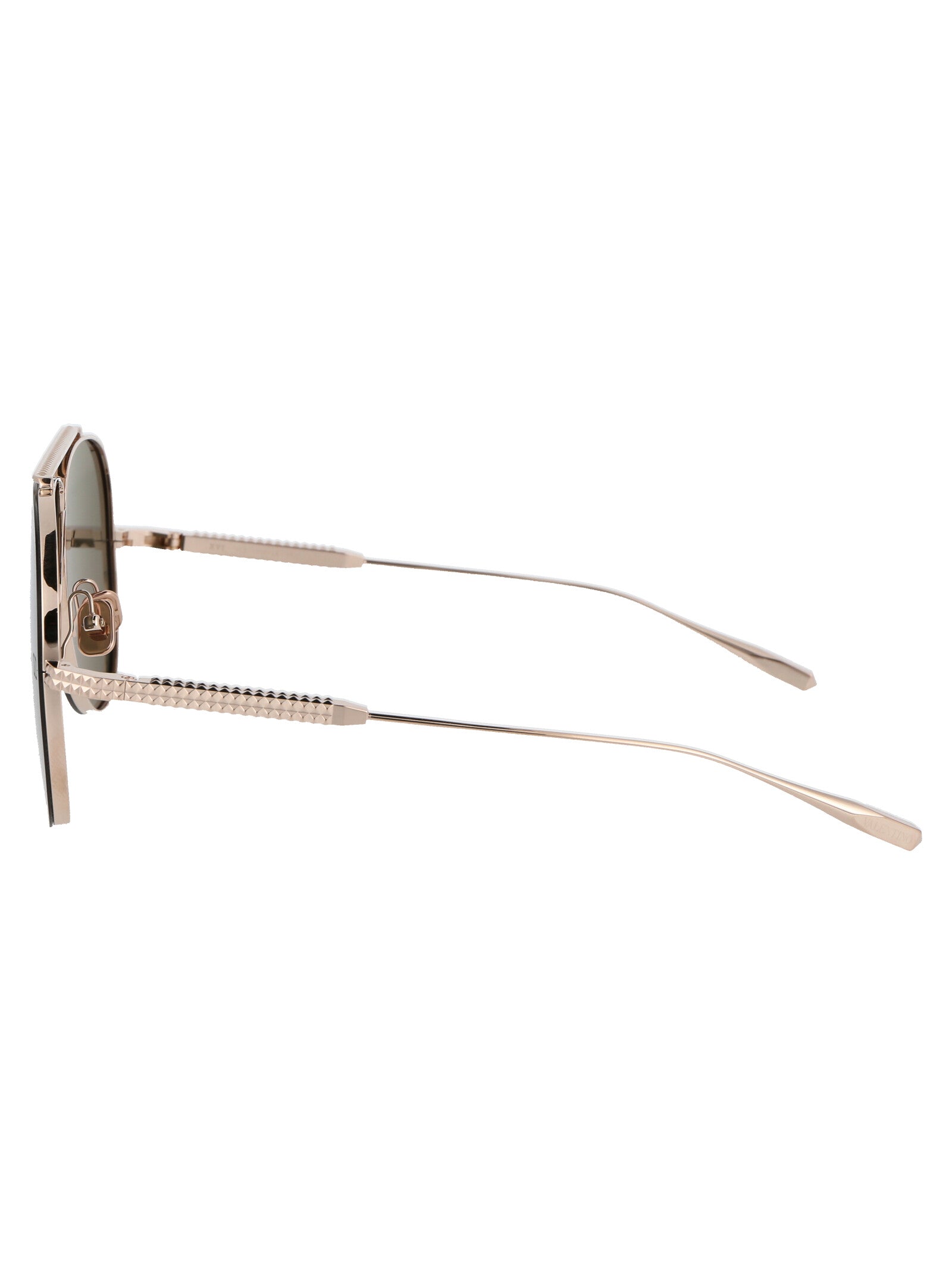 Vls-100b-64 B White Gold W/ G-15 Flash Mirror Titanium Sunglasses