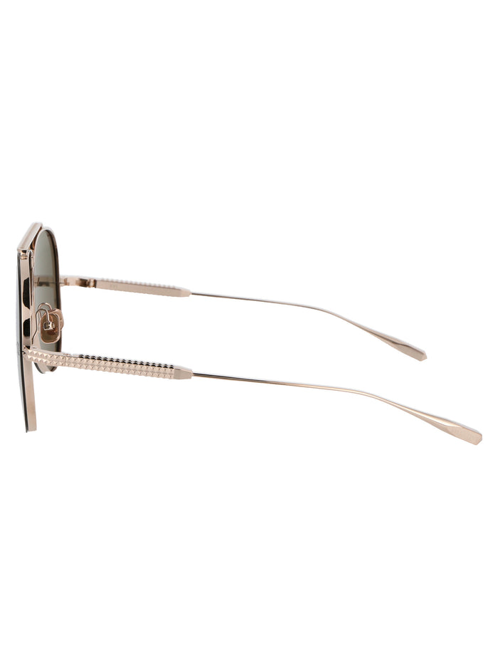 Vls-100b-64 B White Gold W/ G-15 Flash Mirror Titanium Sunglasses
